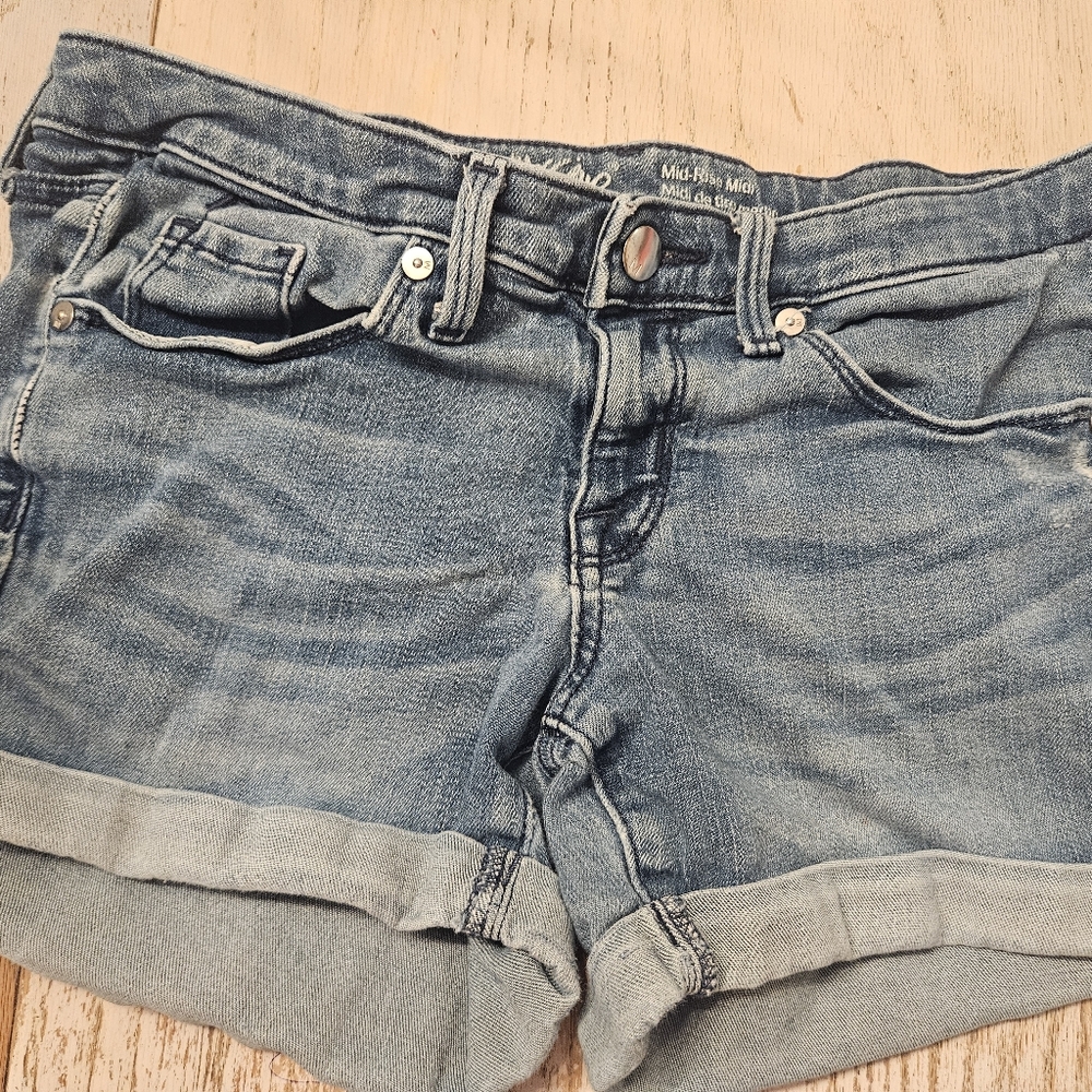 Massimo Light Blue Denim Shorts